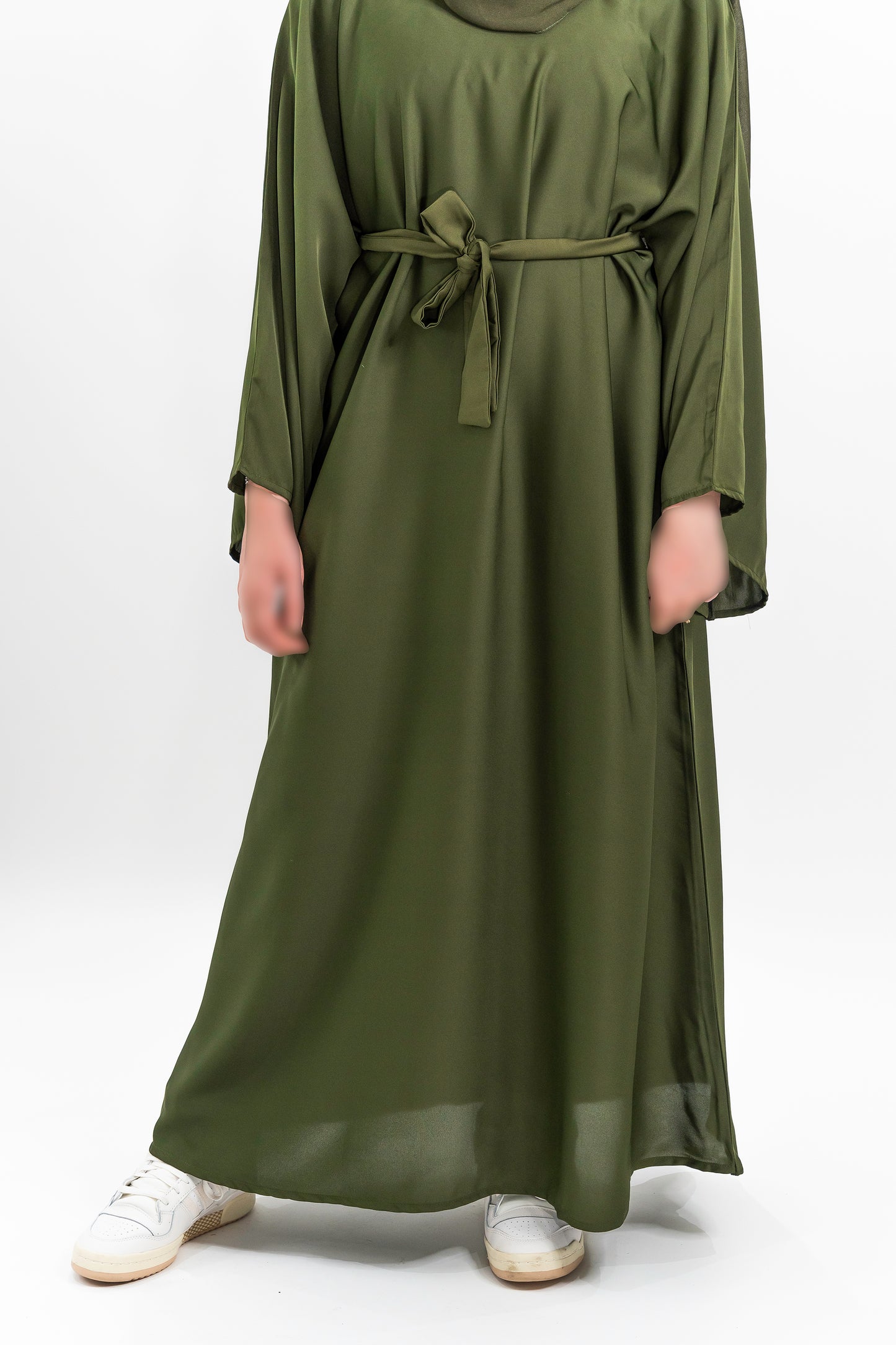 An-Nisaa Essentials - Army Green Wide Sleeves