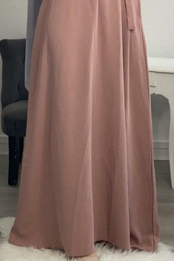 Blush Abaya Dress