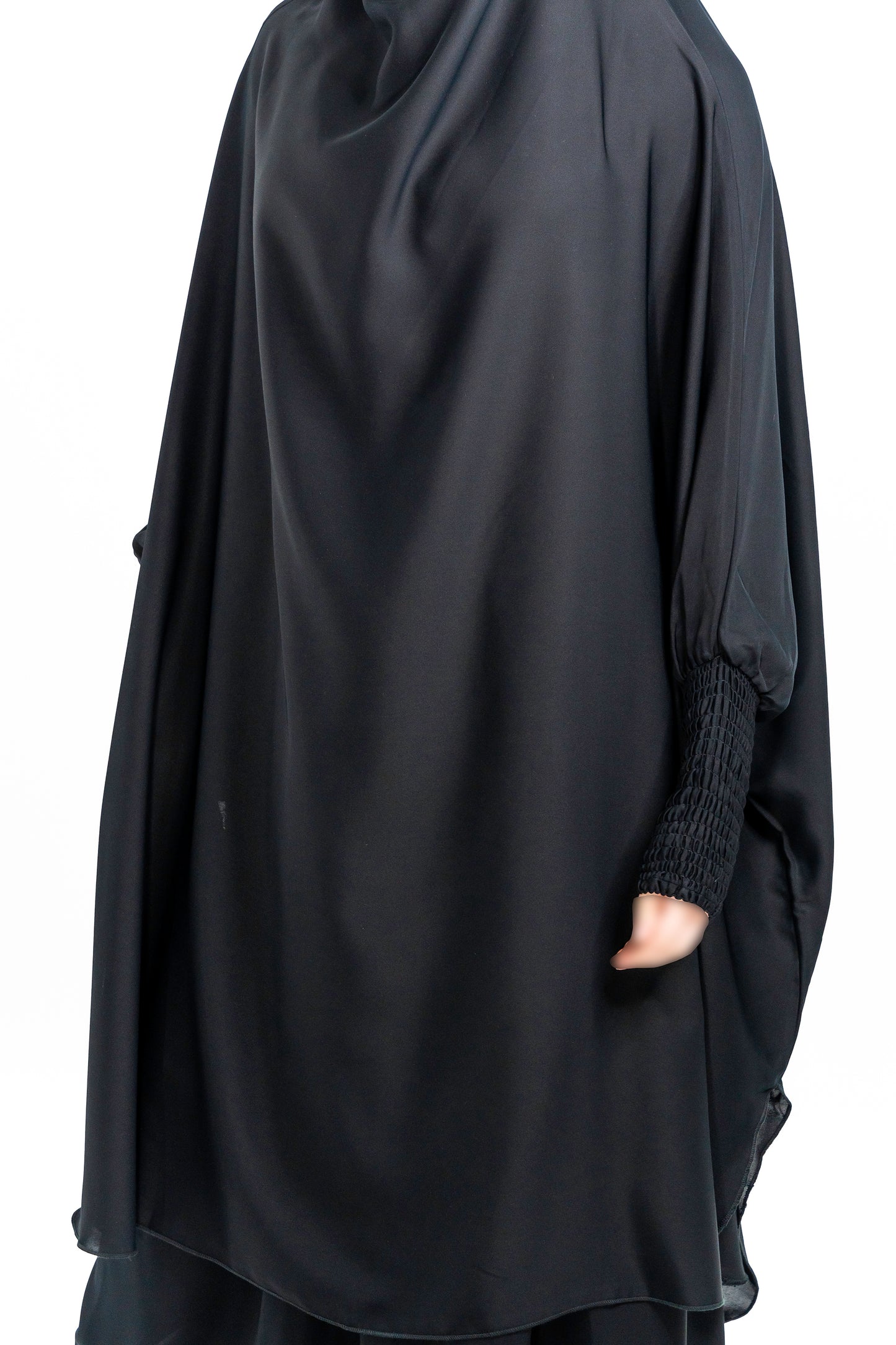 Two Piece Jilbab - Black