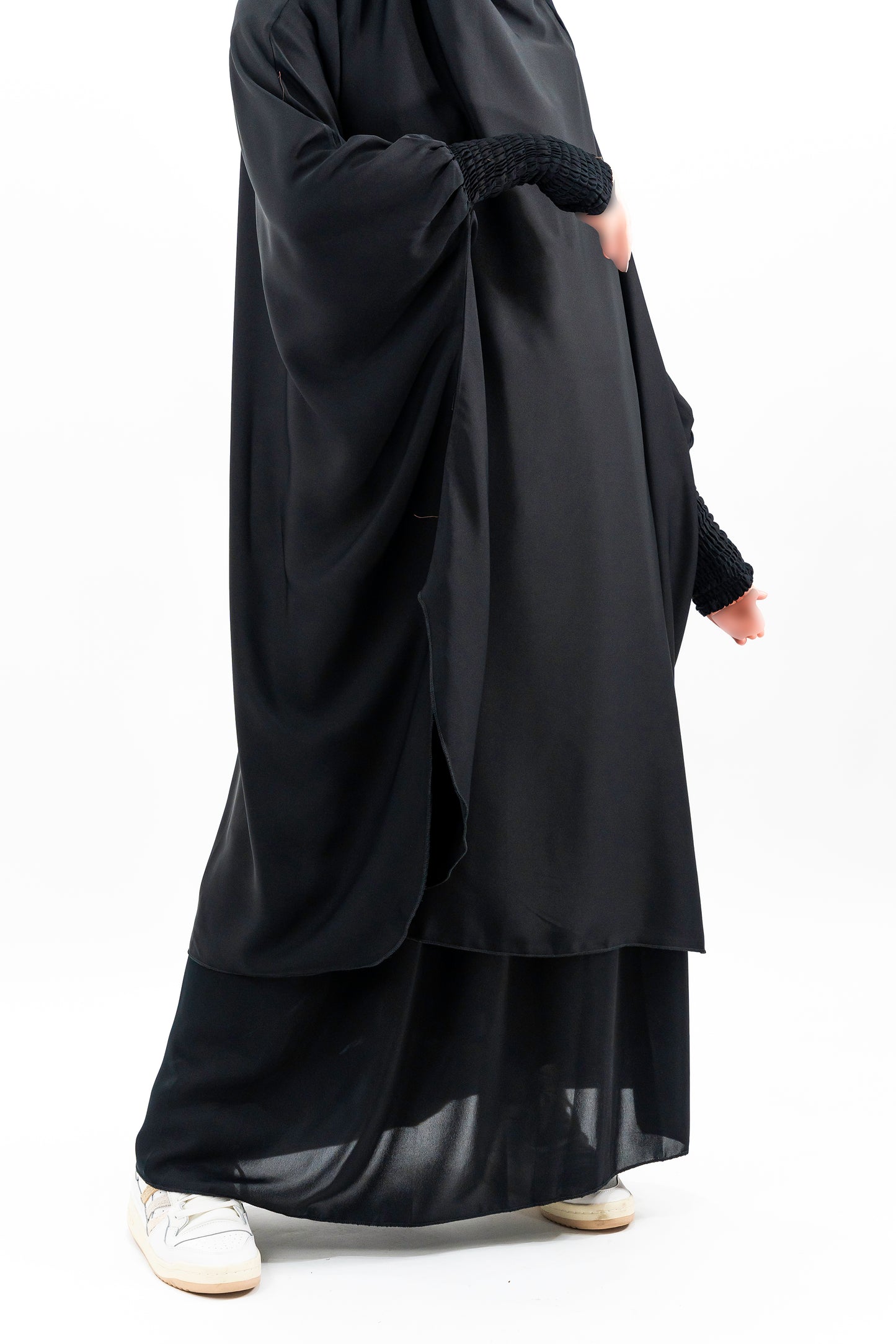 Two Piece Jilbab - Black